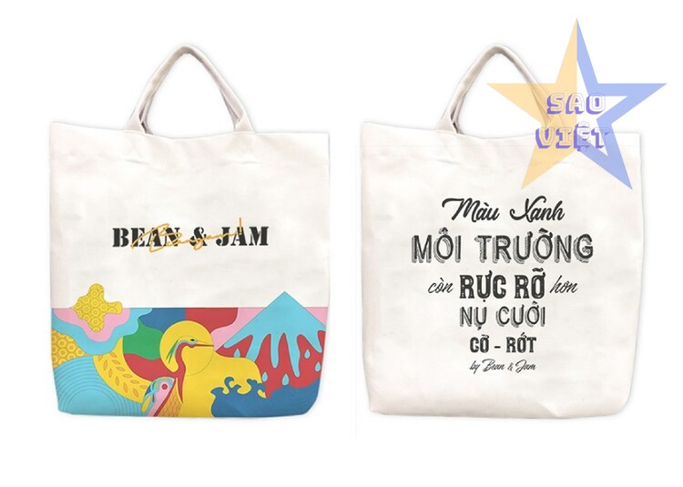 Túi vải canvas bảo vệ môi trường