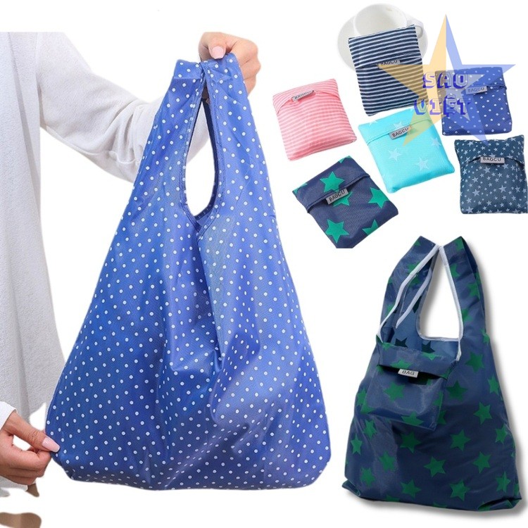 Mẫu túi vải dù gấp gọn 2