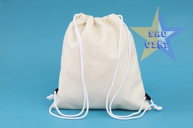 Balo dây rút là sản phẩm dễ may, đơn giản có thể thực hiện ngay tại nhà