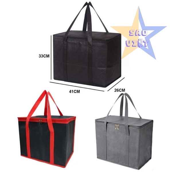 Tuỳ vào mục đích sử dụng mà túi giữ nhiệt size lớn được thiết kế nhiều kích cỡ khác nhau