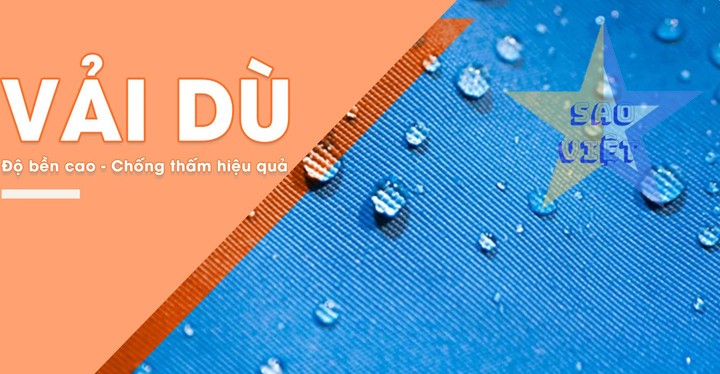 Vải dù có nhiều ưu điểm vượt trội