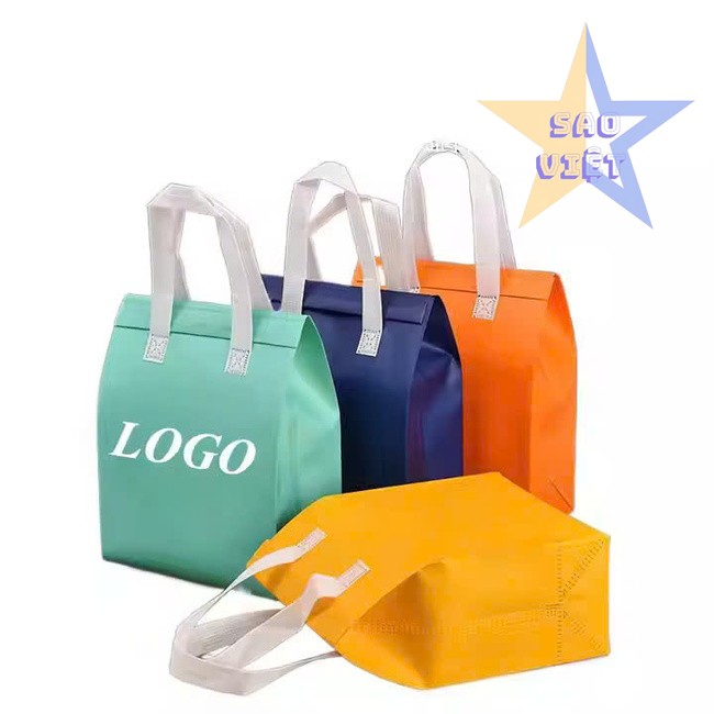 Sao Việt nhận sản xuất túi vải không dệt giữ nhiệt theo yêu cầu số lượng lớn