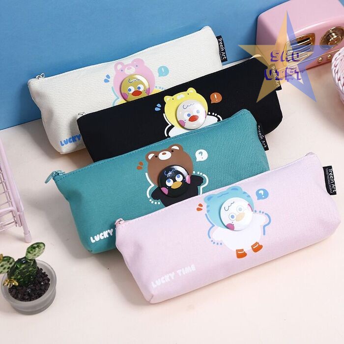 Hộp bút vải canvas